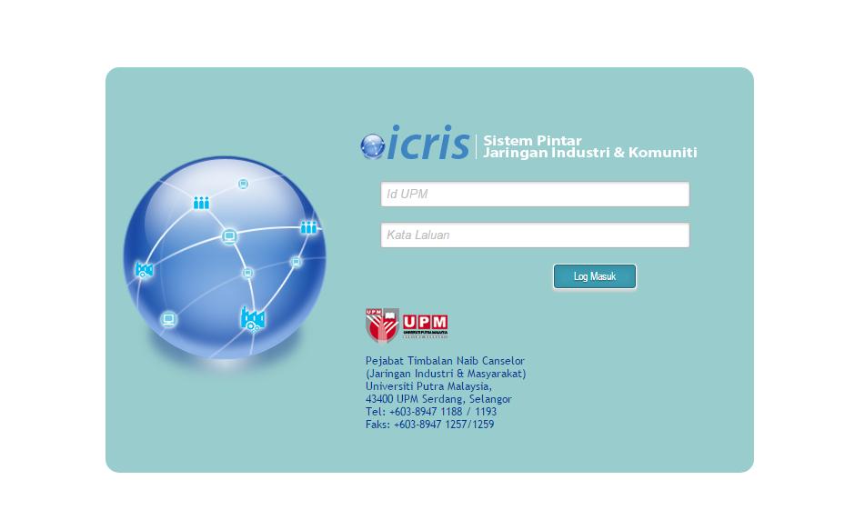 SISTEM ICRIS www.icris.upm.edu.