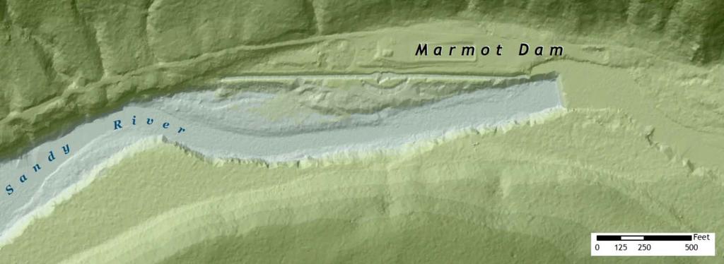 PROPOSED AOI SANDY RIVER, OR Objective: Channel morphology monitoring