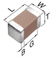 A monolithic structure ensures superior mechanical strength and reliability. Low ESL and excellent frequency characteristics allow for a circuit design that closely conforms to theoretical values.