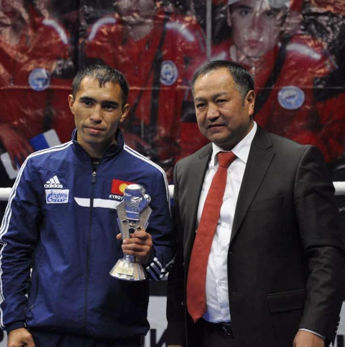 Mr. Abdibakyt Khalmurzaev - Kyrgyzstan s boxing turned to 90 years this year and we have got a lot of talents Mr.