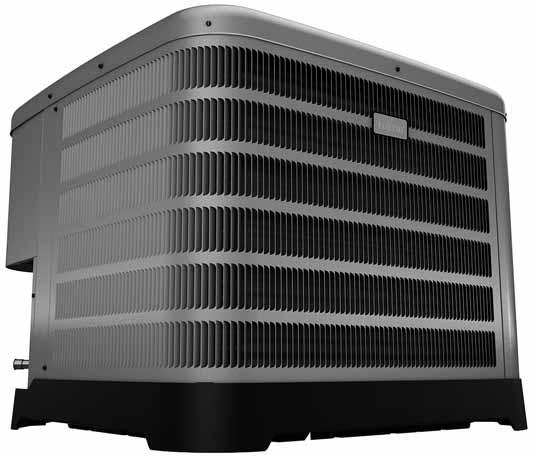 Covered louver panels provide ultimate coil protection, enhance cabinet strength, and increased cabinet rigidity Optimized fan orifice optimizes airflow and reduces unit sound Rust resistant screws