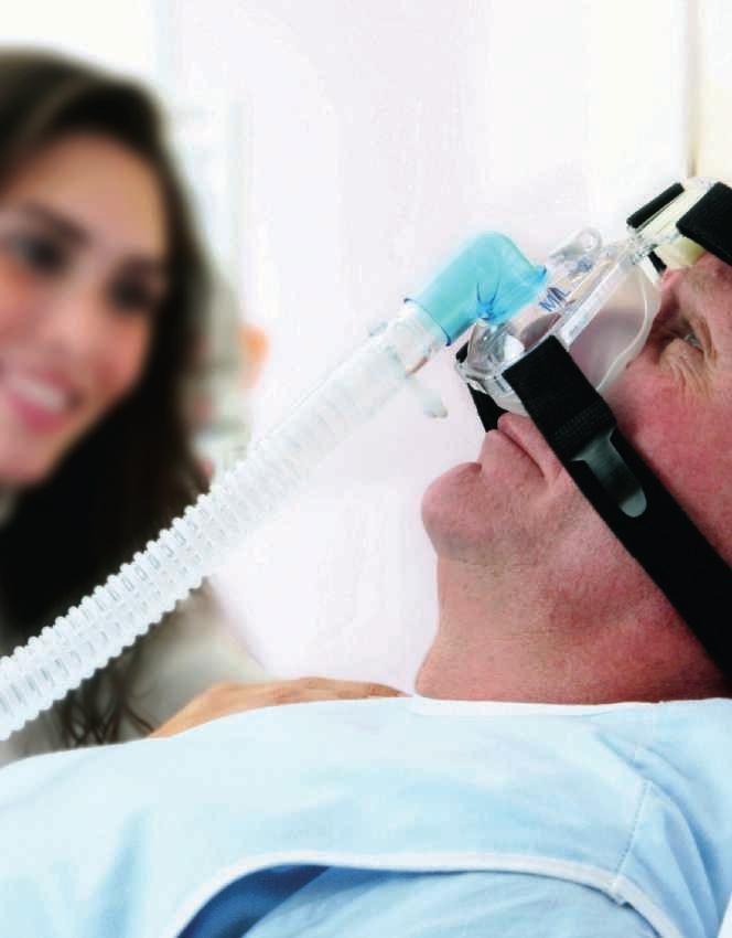 Nasal masks When chronically ill patients enter the hospital in respiratory distress, they typically want an NIV interface as comfortable as what they