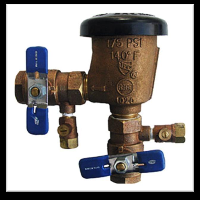 Pressure Vacuum Breaker A Pressure Vacuum Breaker (PVB) is used on Sprinkler systems. One PVB is required to service an entire system.