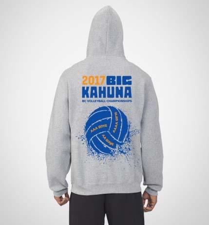 Please login into bchighschoolboysvolleyball.com once your team has qualified to find the link to order team merchandise for your team. Here is what we are offering.