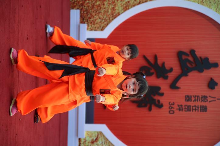 Photo 5 and 6 Shaolin Babies stage a