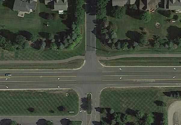 CSAH 18 (Bailey Road) & Monticello Drive The intersection of CSAH 18 (Bailey Road) & Monticello Drive is located in the City of Woodbury, and is currently controlled by sidestreet stop control.