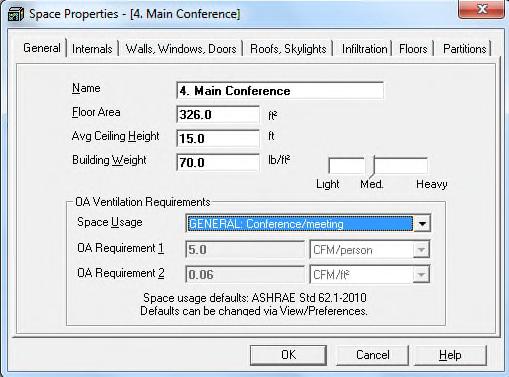 Using the Carrier HAP Program for Ventilation Calculations Carrier s Hourly Analysis Program (HAP) allows users to determine the minimum system ventilation (outdoor air) requirements per ASHRAE