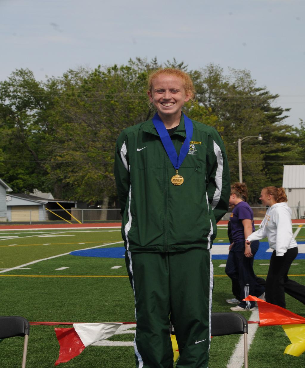 GREEN KNIGHTS ON THE PODIUM Emily
