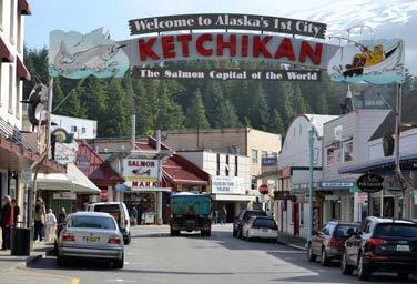 AN KETCHIK OF HISTORY For hundreds of years native Alaskans fished the waters of what is now Ketchikan, Alaska.