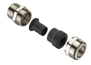 C6 cable gland EMC shielding cable glands for circular cable Features Suitable for use with EMC/shielded cables Ex d and Ex e Available in brass, nickel plated brass and stainless steel 316 Large
