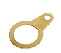 Cable gland accessories Earth tags Earth tag - metric / materials: nickel plated brass Diameter (mm) Earth tag C Dimensions A B C EXN /M16/TAG 16.2 / 16.5 6.5 / 7.0 28.0 / 28.5 EXN /M20/TAG 20.2 / 20.