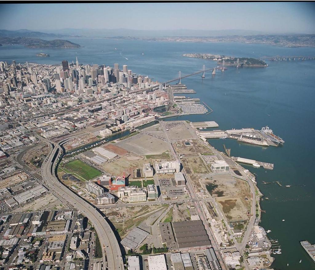 MISSION BAY BEFORE Redevelopment of 303 acres of former railyards into a