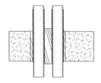 4.4.4 FIRE STOPS If the tubing passes through a fire stop seal both ends (See Figure 4.13). TYPICAL INSTALLATIONS SYSTEM No. W-L-1182 WALLBOARD SYSTEM No. F-C-1062 WALL OR FLOOR FIRECAULK SYSTEM No.