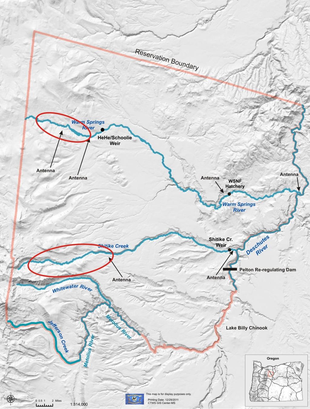 (Matt Fox/Andrew Wildbill) Population estimate in Fifteenmile Creek Monitor recolonization of Hood River after