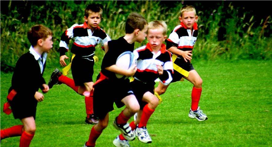 5 Unit Flag Rugby Duration 5 Sub Tasks Description Students actively participate in skills, drills and lead-up games related to flag rugby.