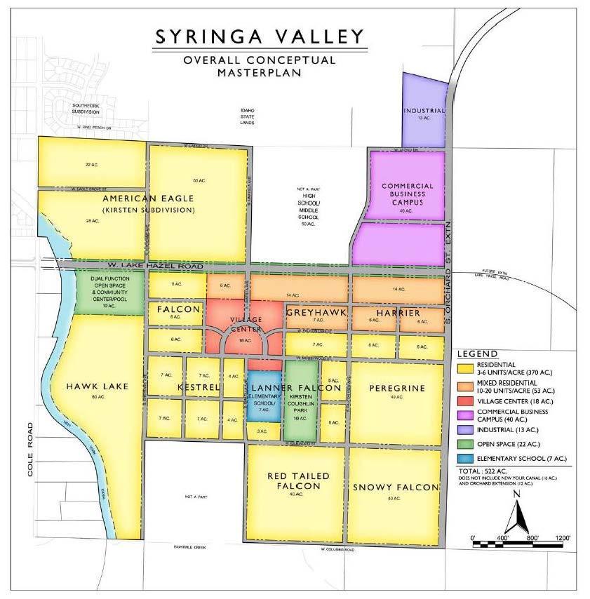 Syringa Valley Barnwood District Evaluation Project #: 20231 September 1, 2017 Page: 2 Based an updated review of the development phasing, Cory Barton Homes determined the best phasing approach is to