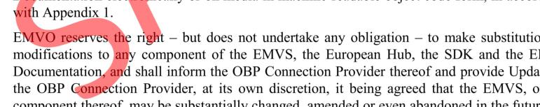 The OBP Connection Provider shall appoint a key contact person for the performance of this Agreement, as identified under Section 15.5 below. 5.10.