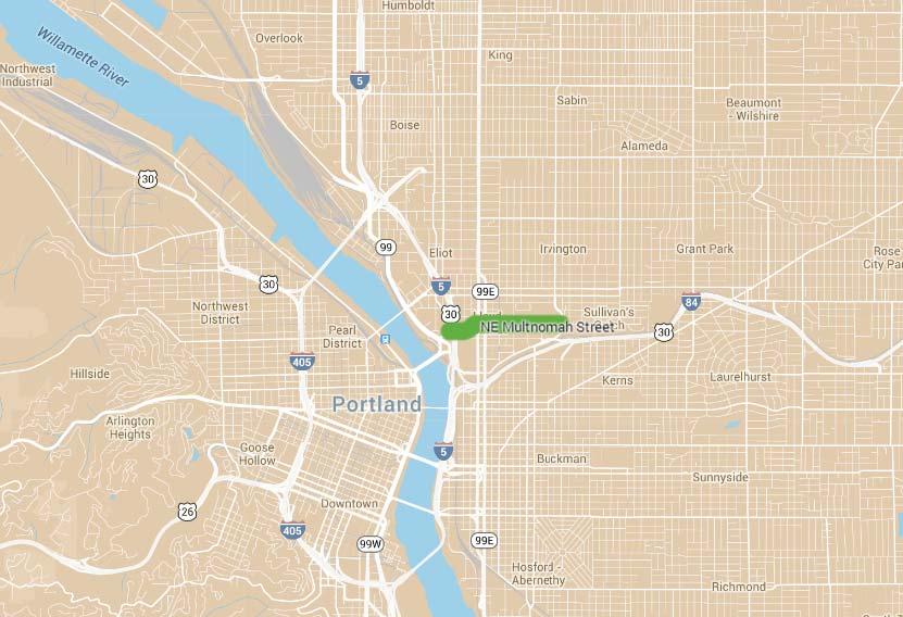 3.3 Portland, OR Source: Google Maps Figure 3-24.