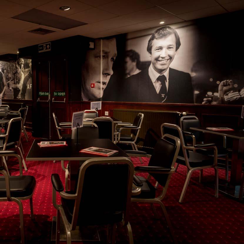 AFC 50 CLUB / SIR ALEX FERGUSON LOUNGE As much of an institution as the Club itself, the Sir Alex Ferguson Lounge offers a very special match day experience.