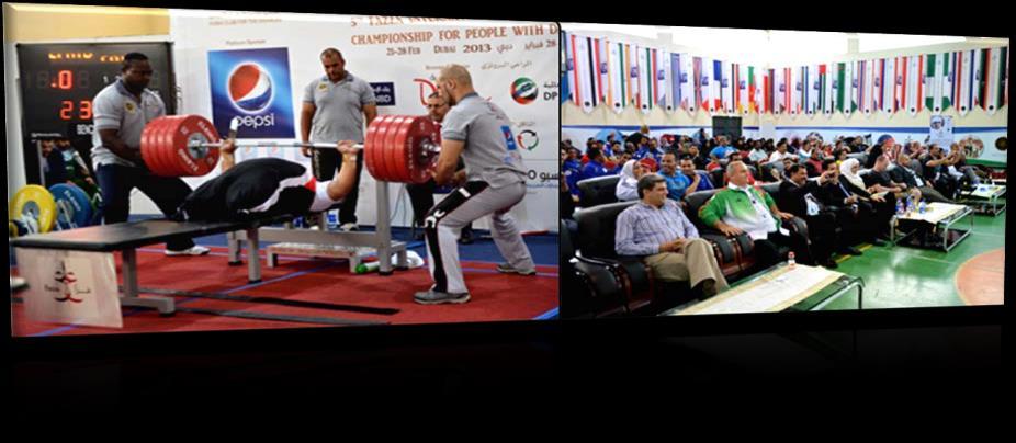 past competitions such as the World Powerlifting