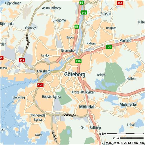 Gothenburg 19% of city compared to continent 43/59 on highways 17% on non-highways 21% 25 min 67 h Most congested specific