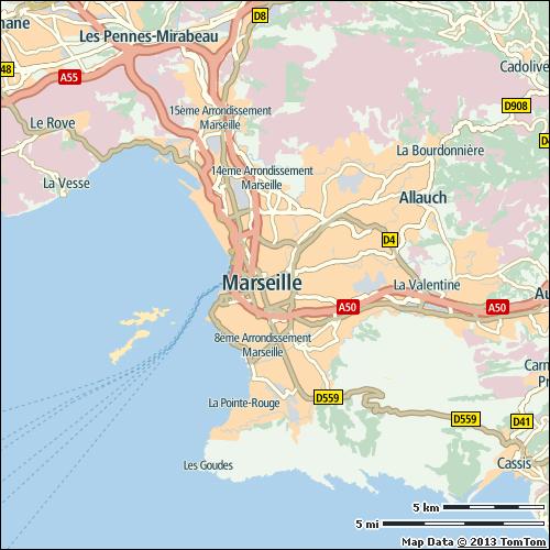 Marseille 40% of city compared to continent 4/59 on highways 24% on non-highways 50% 46 min 99 h Most congested specific day