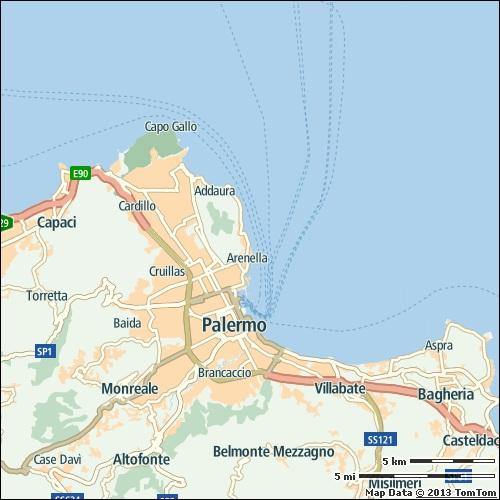 Palermo 39% of city compared to continent 5/59 on highways 27% on non-highways 49% 38 min 89 h Most congested specific day