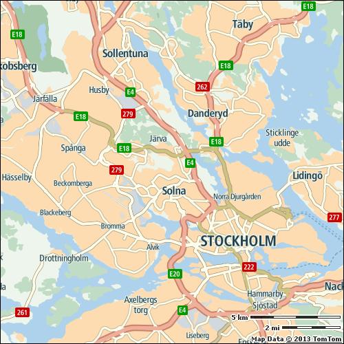 Stockholm 28% of city compared to continent 12/59 on highways 25% on non-highways 32% 39 min 90 h Most congested specific day