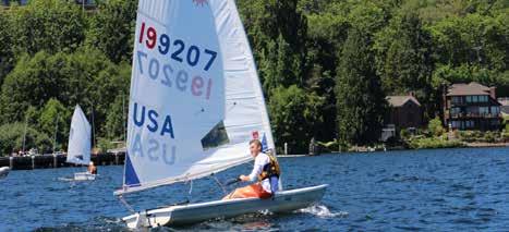 Racing Camps Learning to race is an excellent avenue for both competitive and noncompetitive youth sailors to keep sailing challenging and fun!