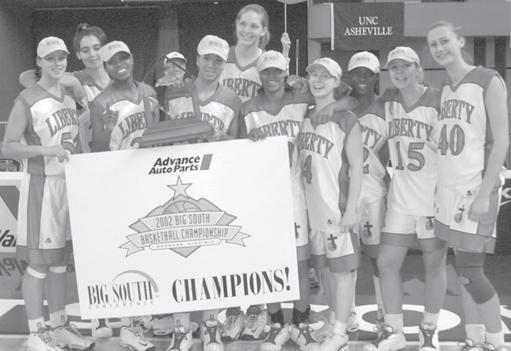L A D Y 2002 Championship Game 57, Coastal Carolina 33 Roanoke Civic Center, Roanoke, Va.