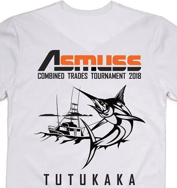 !! T-shirt Front & Back Marlin Bonanzas Back your team and win BIG $$$$$$$$$$ Three of these exciting voluntary prize competitions are on offer for the Asmuss Combined Trades