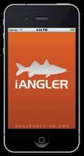If a smartphone with the iangler app is not available, you can also record information about the fish you catch and enter the data from