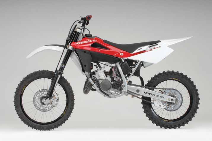 2-STROKE MODELS HUSQVARNA CR 125 2008 Husqvarna have used all their experience in giving the
