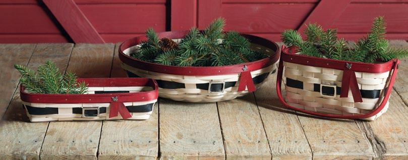 Three Belly Basket patterns in your choice of five baskets! So many choices. So much fun! November Bonus Buy SAVE $5!