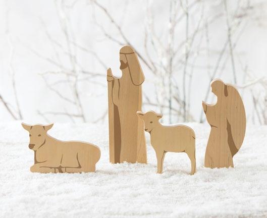 New this year are Angel, Shepherd, Sheep and Cow figures, with more to come next