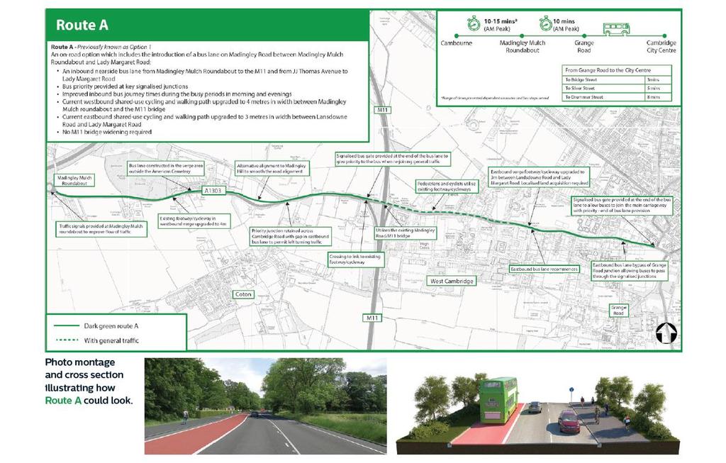 6. ROUTE OPTIONS [60 MINS] 6.1.1 Let s take a closer look at the route options. I m going to show you some of the consultation materials and ask your views on these.