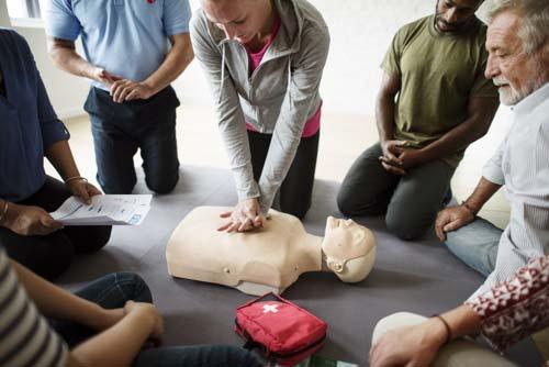 AED If One Available Training shall occur at a frequency that satisfies the requirements of the