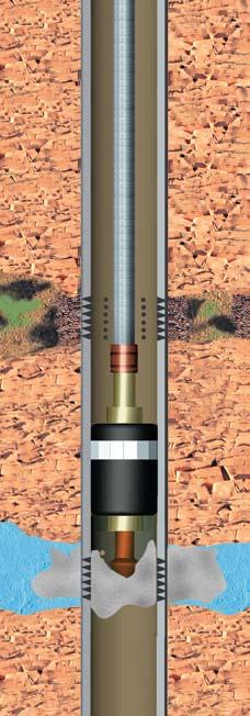 atable Single Set on drill pipe