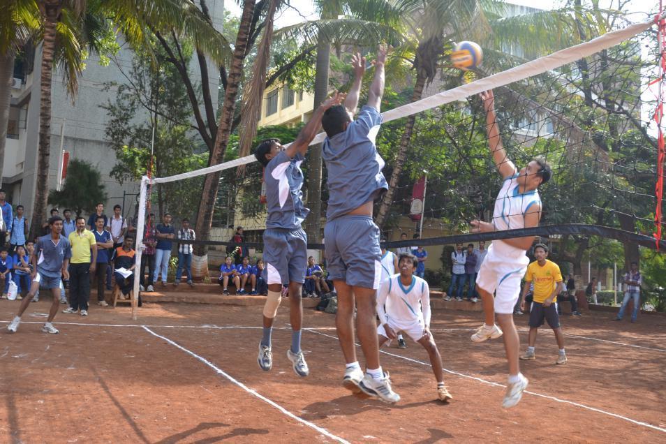 Volleyball Action Photo Result--- Men Winner--- College of Physical Education.