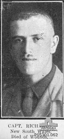 Richards, Evanyn Selwyn ASC 1905-06 Rank: Captain Unit: 20th Battalion Date of death: 5 September 1916: Died of wounds Cemetery: Puchevillers British Cemetery, France War Grave Register notes: Age 26.