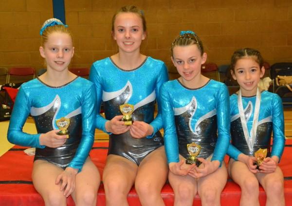 Regional Grades Finals 4 SSoG gymnasts competed for Greater Manchester in The NW finals for the Club and Regional Grades 1 to 6.