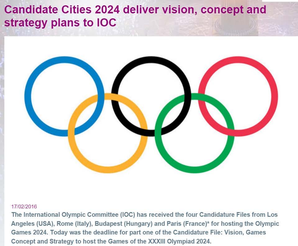 2024 Olympic Bids Budapest, HUN