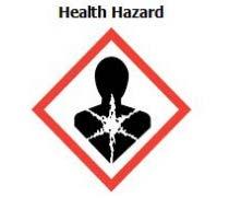 OSHAs required pictograms must be in the shape of a square set at a point and include a black hazard symbol on a white background with a red frame sufficiently wide enough to be