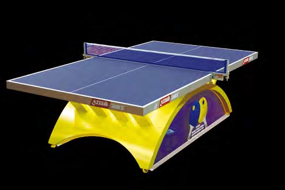 #ITTFWORLDS2018 TABLE This year, players will pit themselves against their opponents on the brand new table created for the World Table Tennis Championships in Halmstad.