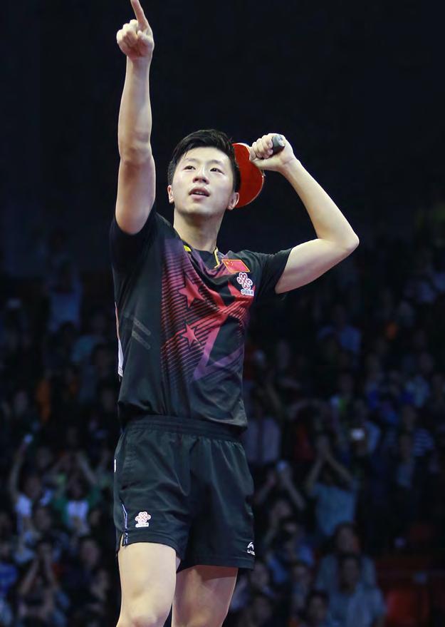 s MA Long is the the first male player in the world to have won