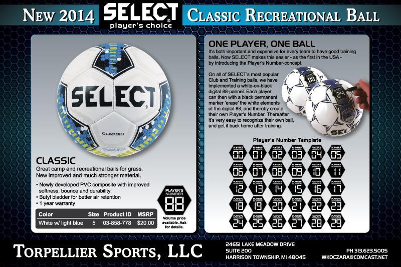 Select Soccer Ball> #1 - Club #2 - Classic Color Green/White Royal/White, Light Blue/White #3 - Custom SCOG Classic Green/White #4 - Custom SCOG Classic Green/White MSRP $27.00 $20.