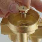 Unremovable pressure adjusting knob Our pressure reducers are provided with an unremovable adjusting knob to ensure the highest safety during their use at the