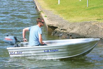ANGLER - Our Angler models are the start of our open boat line up.