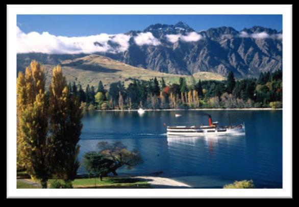 Queenstown Queenstown is the New Zealand destination for international visitors.