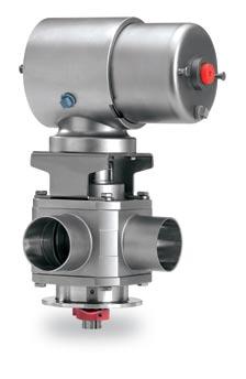 LKBV air-blow valve Solenoid-operated valve for emptying liquids from pipe runs or for agitating the contents of tanks by blowing in air.